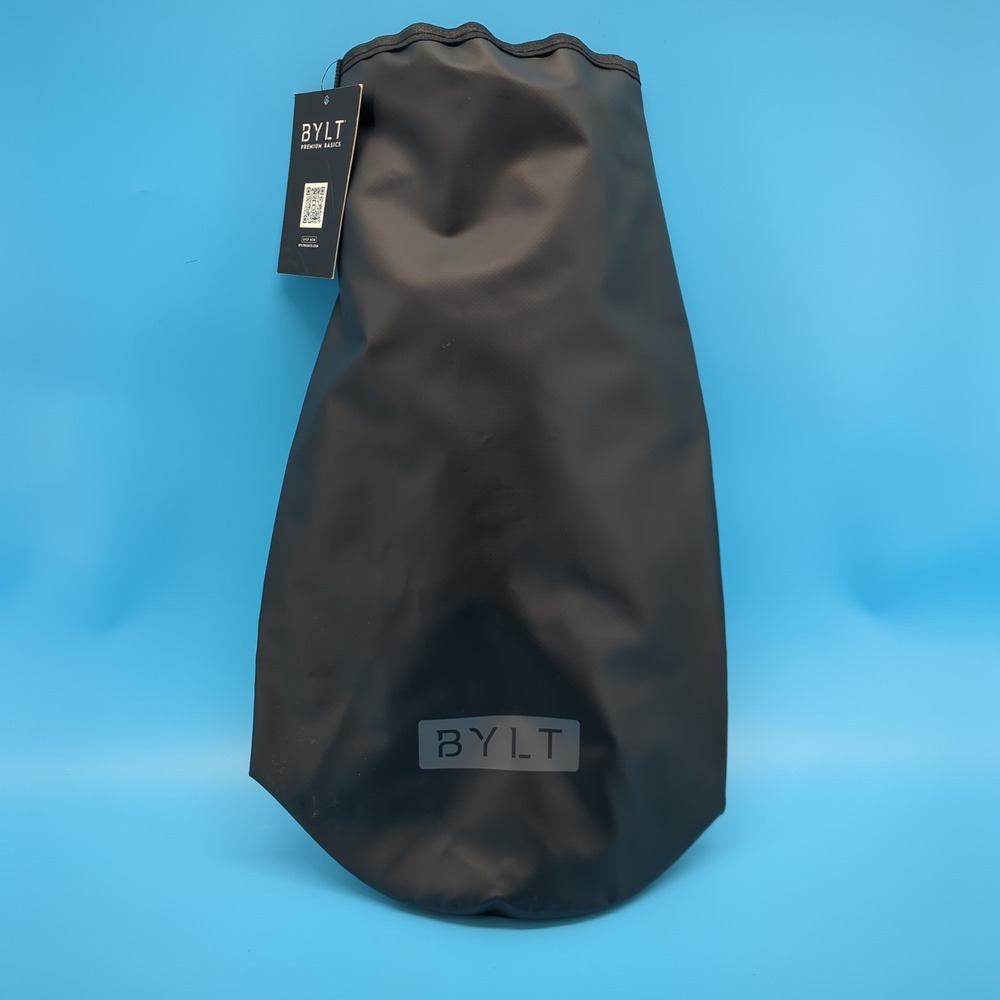 BYLT Premium Basics Dry Bag Matte Black Roll Top Waterproof Gear Bag NWT